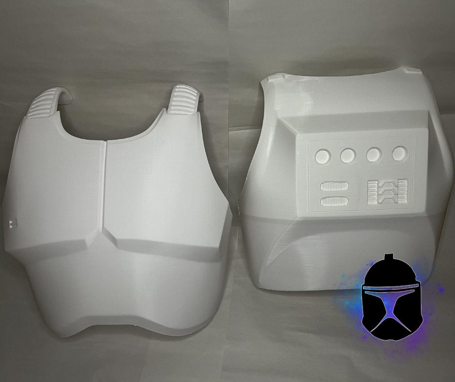 Clone trooper chest and back