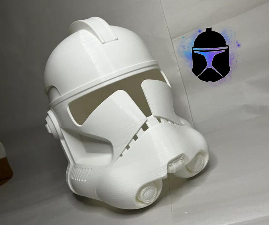 phase 2 clone trooper helmet, 3d printed