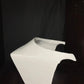 phase 1 clone trooper helmet visor, white 3d printed